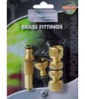 Gardenpro Platinum Brass Hose Fitting