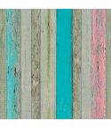 Garden Fence Wood Effect Self Adhesive Contact 1m x  45cm