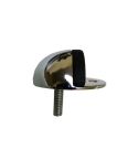 Chrome Plated Oval Shield Door Stop