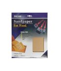Dosco Sandpaper for Wood - 5 Sheets - Coarse