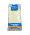 Glenwear Powdered Disposable Latex Gloves - Pack of 10