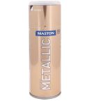 Maston Metallic Gloss Spray Paint Gold - 400ml