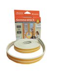 Gomma-Strip E Self-Adhesive Foam Draught Excluder - White 6m