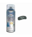 Johnstones Revive Gloss Spray Paint 400ml - Graphite Grey