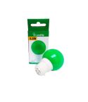 Landlite 0.5w Green LED Plastic Globe B22 Party Lightbulb