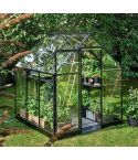 The Halls Qube Range of Greenhouses (Includes Base)