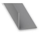 Grey PVC Equal Corner Profile - 10mm x 10mm x 1m
