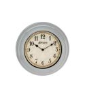 Hometime Grey Felicia Wall Clock