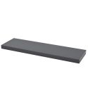Duraline Float Shelf 80cm x 23.5cm Grey Lacquered - Each 