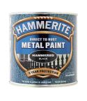 Hammerite Direct To Rust Metal Paint - Hammered Black 2.5L