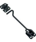 100mm Cabin Hook Black japanned