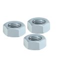 Timco M12 Zinc Plated Full Hex Nuts - Pack Of 10