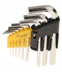 Hex Wrench Set 1.5-10 mm - 9 pieces.