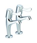 1/2" Apollo 1/4" High Neck Sink / Basin Taps with Turn Levers