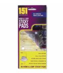 Hook & Loop Sticky Pads (Pack of 36)