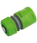 1/2" BSP Hose Connector With Water Stop Feature