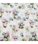 Hydrangea Flower Table Cloth / Oilcloth