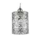 Silver Beaded Kasbah Lantern Lampshade - 19cm