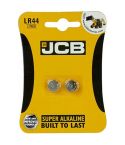 JCB LR44/A76 Alkaline Button Cell Battery - Pack Of 2