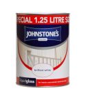 Johnstones 1.25l Liquid Gloss B/w