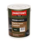 Johnstone's Woodworks Shed & Fence Treatment - Green 5L