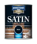 Johnstones Speciality Paint for Wood and Metal Black Satin 750ml