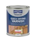 Johnstones Woodcare Quick Dry Varnish Clear Gloss 750ml