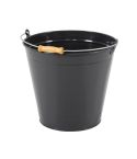 Hearth & Home Grey Kindling Bucket With Lid - 12L