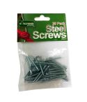 Kingfisher Gardening Steel Screws - 40mm - Pack Of 30