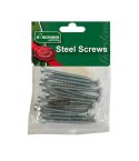 Kingfisher Gardening Steel Screws - 65mm - Pack Of 15