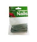Kingfisher Gardening Galvanised Nails - 75mm - 100g Pack