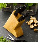 Kitchen Devils Lifestyle Knife Block with Knives & Scissors 