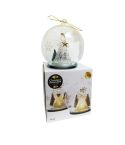 Christmas Angel LED Decoration in Real Glass Globe