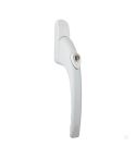 MILA Prolinea Inline Espag Window Lock Handle - White 40mm