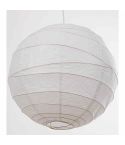Loxton Bamboo Paper Lampshade - White 14"