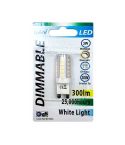 G9 220-240V 3W LED Lamp  - White 