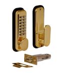 Lister Brass Easy Code Digital Lock