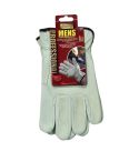 Pro Gold Men's Full Leather Gardening Gloves 
