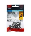 Socket Screws & Hex Nuts - Cap - Stainless Steel M6 x 16 -  Pack of 8