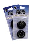 Mark Vitow Black Bath Plugs - Packs of 2