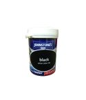 Johnstones Smooth Masonry Paint Tester - Black 225ml
