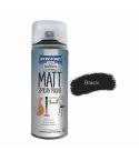 Johnstones Revive Matt Spray Paint 400ml - Black