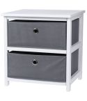 MDF Storage cabinet with 2 drawers 