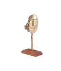 Metal Hand Figure with Wooden Stand 
