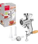 Metaltex Jack Meat Nut and Vegetable Mincer - with Attachments