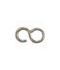25mm (1") x 12g PB 'S' Hook (Pack of 2)