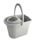Plastic Mop Bucket & Wringer - 10L