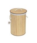 Moy Natural Bamboo Round Laundry Basket 35x56cm