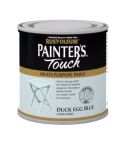 Rust-Oleum Painter's Touch Interior & Exterior Duck Egg Blue Multi-Purpose Paint 250ml
