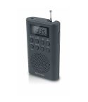 Muse Portable PLL Pocket Radio With FM Rod Antenna - Black 